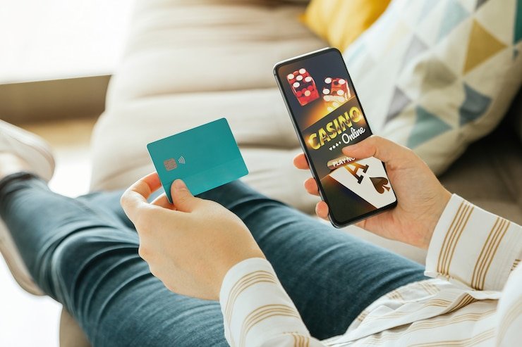 Antarmuka mobile 1bet dengan tombol jelas
